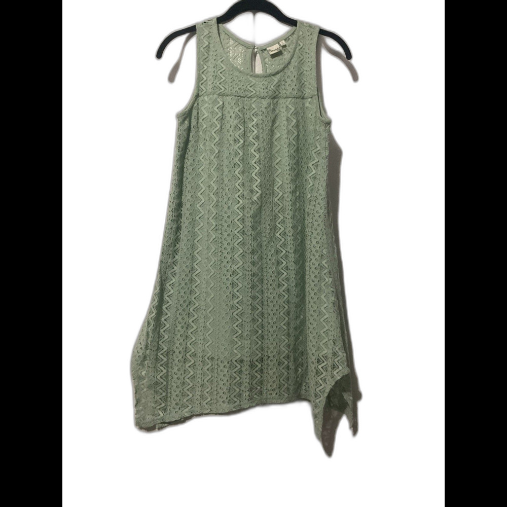 Mudd freen lace Dress Jr Size 16 color light green